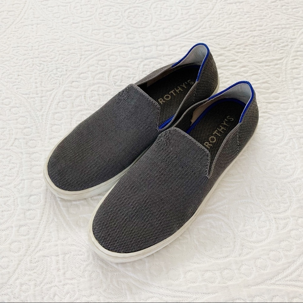 Rothy’s Steel Grey Slip On Sneaker - Picture 3 of 10